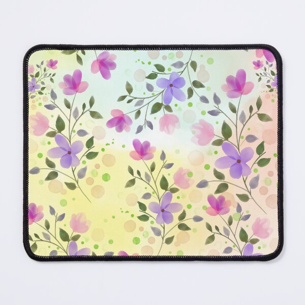 Item preview, Unique korean style floral seamless pattern design. designed and sold by Chicas-wonder.