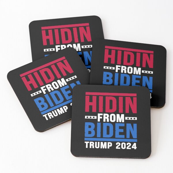 Item preview, Hidin From Biden Trump 2024 designed and sold by creatikatz.