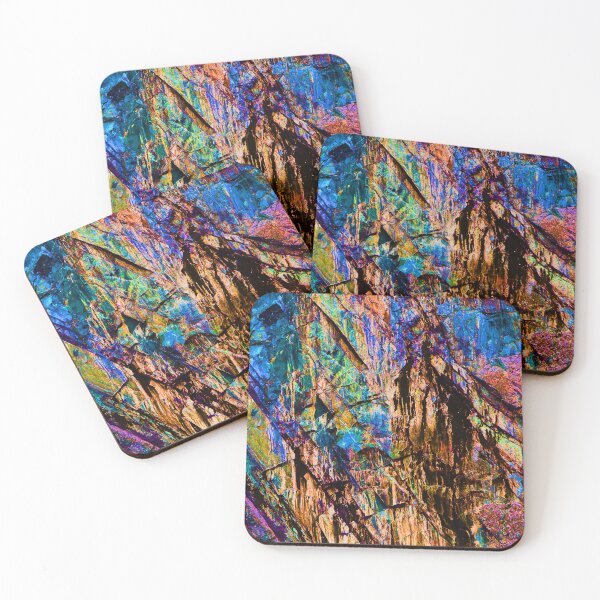 Item preview, Psychedelic Lichen Multicolor Poster Gamma designed and sold by talisman88.