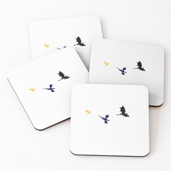 Item preview, fourth wing tairn, sgaeyl, and andarnda  designed and sold by vive aitchison.