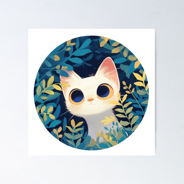 Item preview, Cat Owner // Aesthetic Cat Image // Aesthetic Cat // Animal Art // Beautiful Cat Art // Animal Cute Art  designed and sold by SMARTKIT  DESIGNAGENCY.