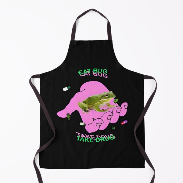 Item preview, Eat Bug Take Drug Frog Eat The Bugs Meme designed and sold by IsitTrue.