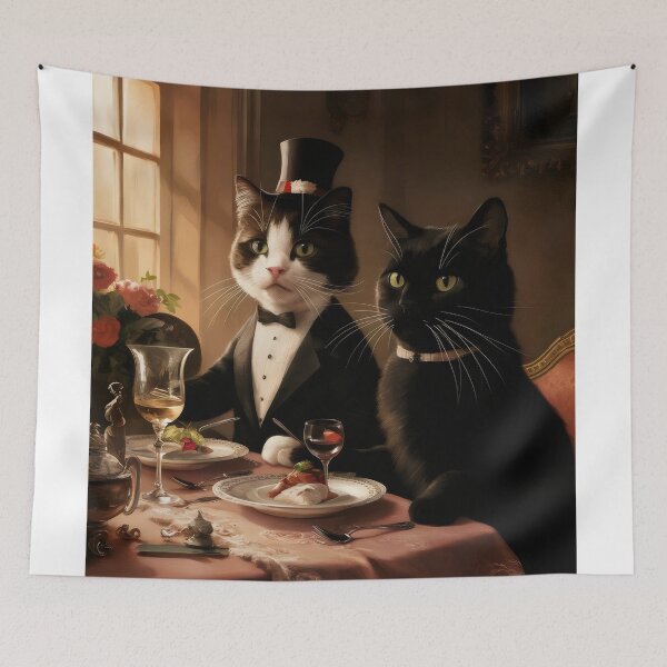 Item preview, Cat's dinner. designed and sold by MyHappyArtShop.