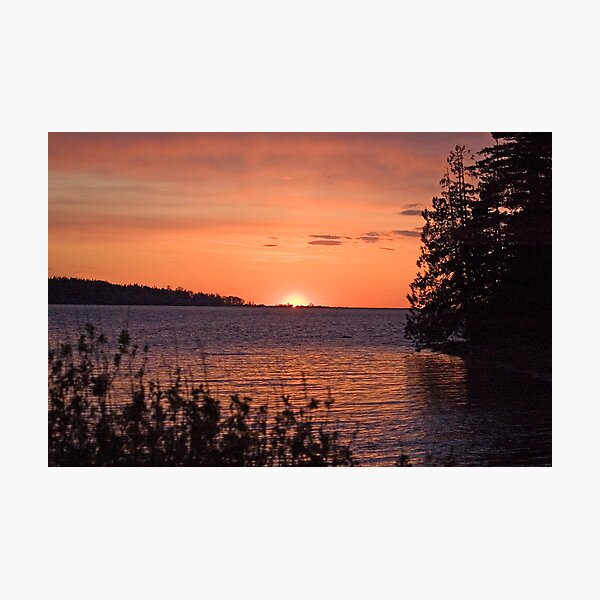 Drayton Harbor Sunset Fotodruck