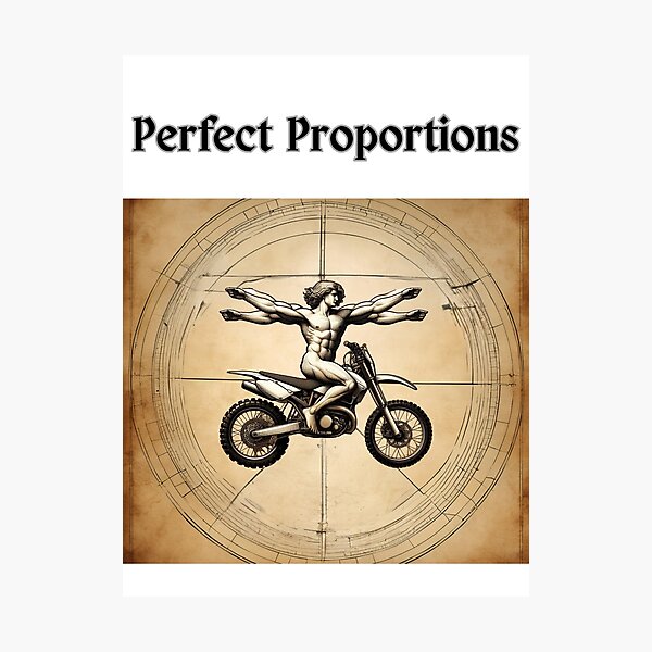 Aperçu de l'œuvre Des proportions parfaites créée et vendue par ThompsonMoto.