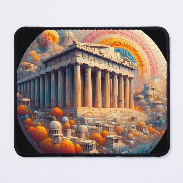 Item preview, Discover the Majesty of the Parthenon in Athens, Greece - Unique Art and Merchandise designed and sold by OzzFrequency.