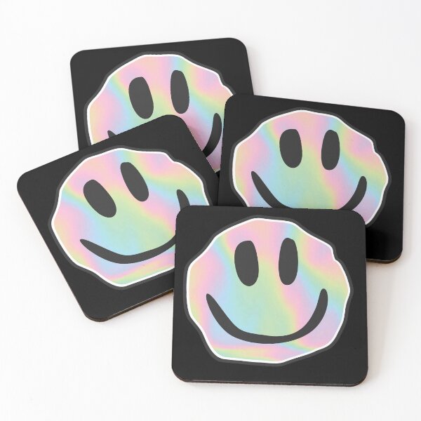 Item preview, Smiling face copy collection Holographic designed and sold by Wolagno.