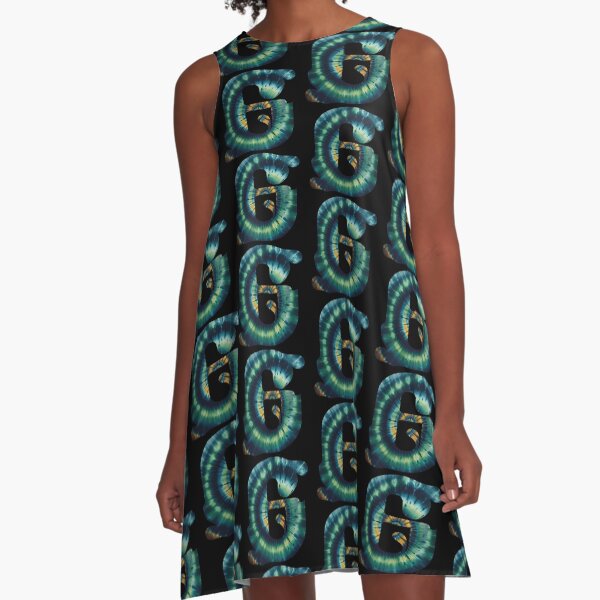 TIE-DYE LETTER G A-Line Dress