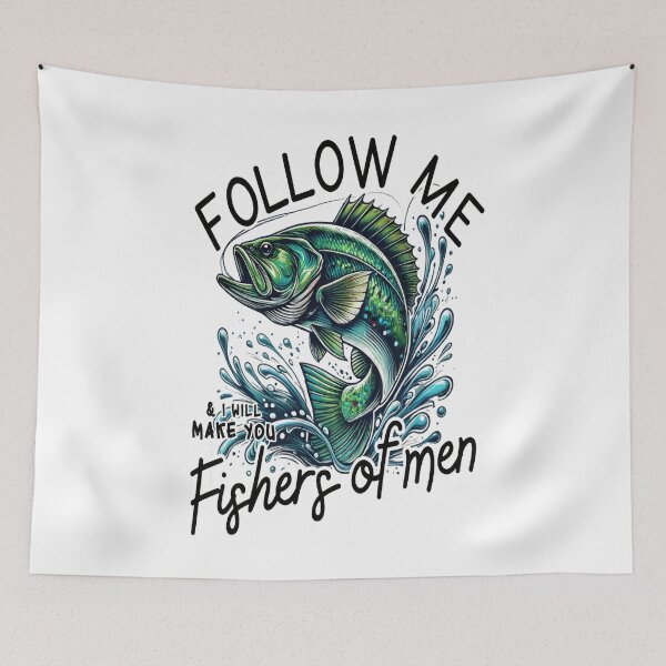 Item preview, Follow Me Fishers of Men designed and sold by MysticOzzy.