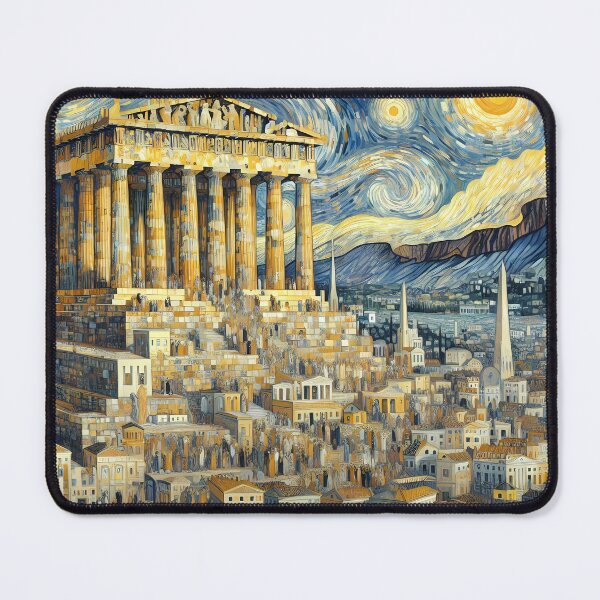 Item preview, Discover the Majesty of the Parthenon in Athens, Greece - Unique Art and Merchandise designed and sold by OzzFrequency.