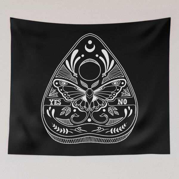 Item preview, Planchette - black designed and sold by CoffinBoneArt.