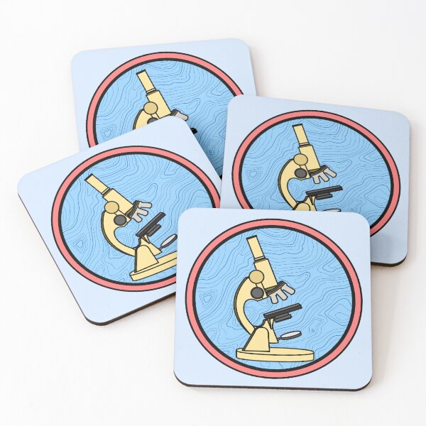 Item preview, Vintage Microscope Badge designed and sold by MicroMarket.