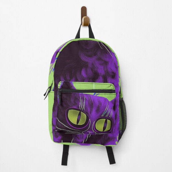 Item preview, purple cat designed and sold by PricklyPeanut.