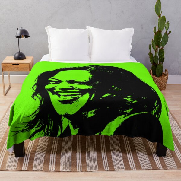 Item preview, Kamala laughing on brat green designed and sold by Thelittlelord.
