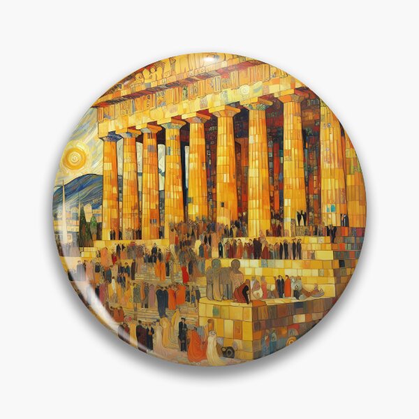 Item preview, Discover the Majesty of the Parthenon in Athens, Greece - Unique Art and Merchandise designed and sold by OzzFrequency.