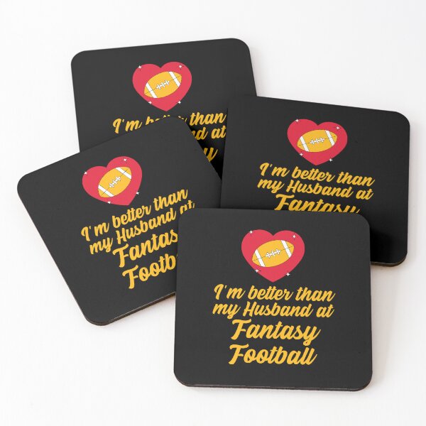 Item preview, I'm Better than my Husband at Fantasy Football designed and sold by 87-Aesthetics.