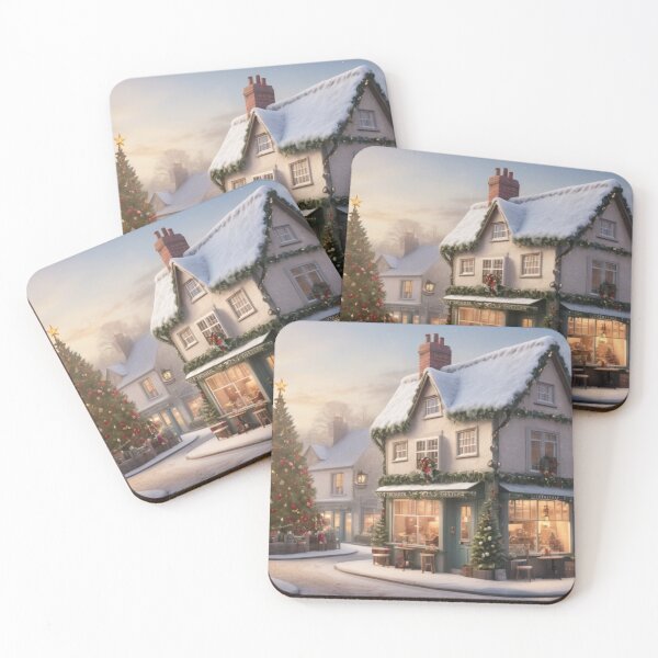 Item preview, Merry Miniature: Whimsical Christmas Village designed and sold by T-shirtMill.
