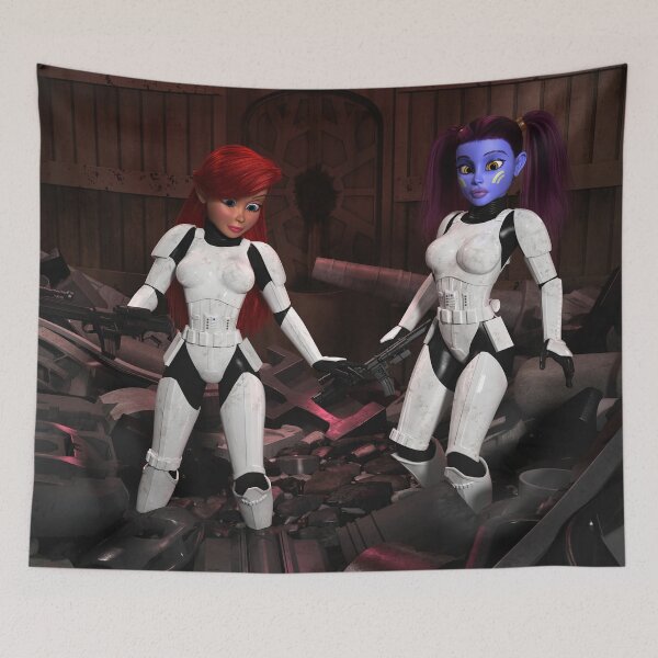 Item preview, Riyo Chuchi in white armor designed and sold by Péter Kondás.