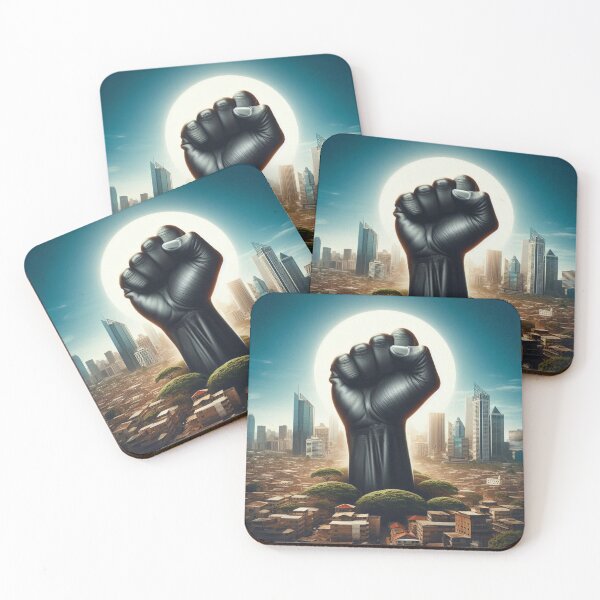 Item preview, Black Fist Solidarity African Pride for Lovers of African Culture | Sun Shining  designed and sold by gyrate.