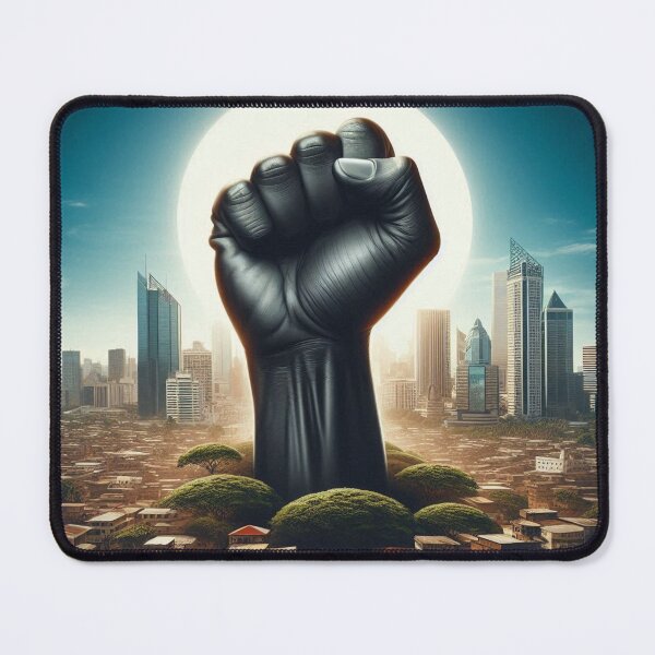 Item preview, Black Fist Solidarity African Pride for Lovers of African Culture | Sun Shining designed and sold by gyrate.