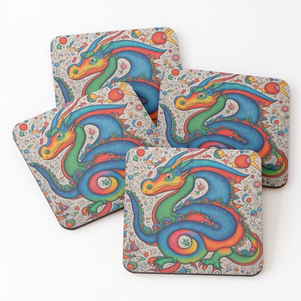 Item preview, Koiko A Vibrant Dragon designed and sold by Owl-o-the-wisp.