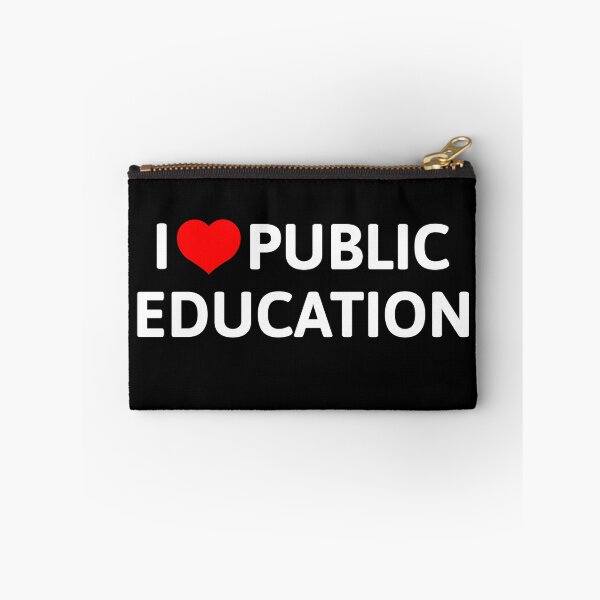 Item preview, I Love Public Education Support Message for Teachers designed and sold by NUMAcreations.