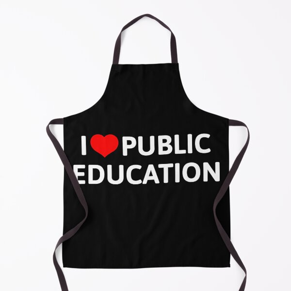 Item preview, I Love Public Education Support Message for Teachers designed and sold by NUMAcreations.