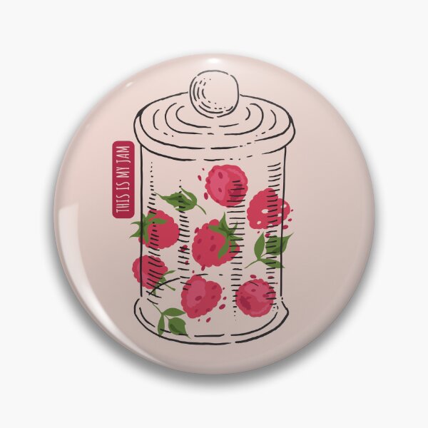 Item preview, Raspberry in a jar is my jam designed and sold by Deepness2023.