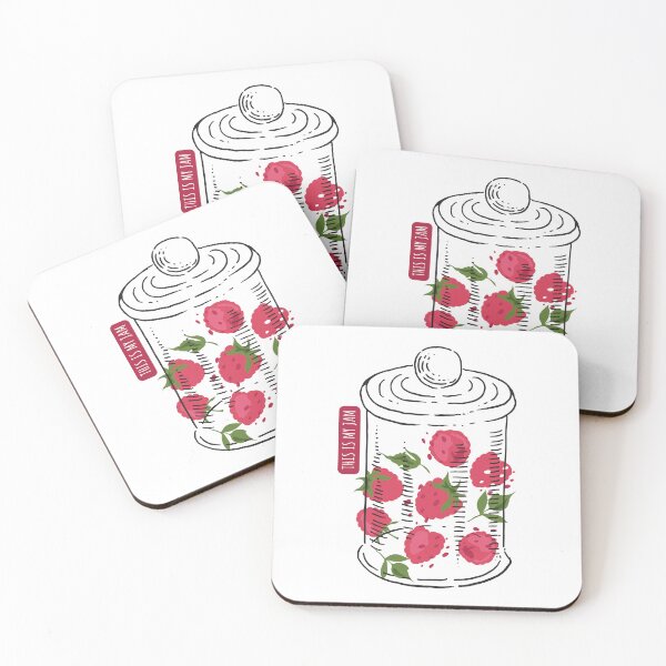 Item preview, Raspberry in a jar is my jam designed and sold by Deepness2023.