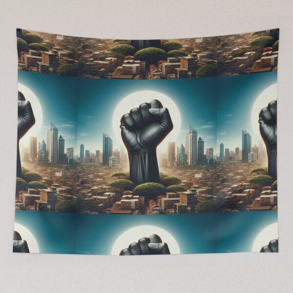 Item preview, Black Fist Solidarity African Pride for Lovers of African Culture | Sun Shining  designed and sold by gyrate.