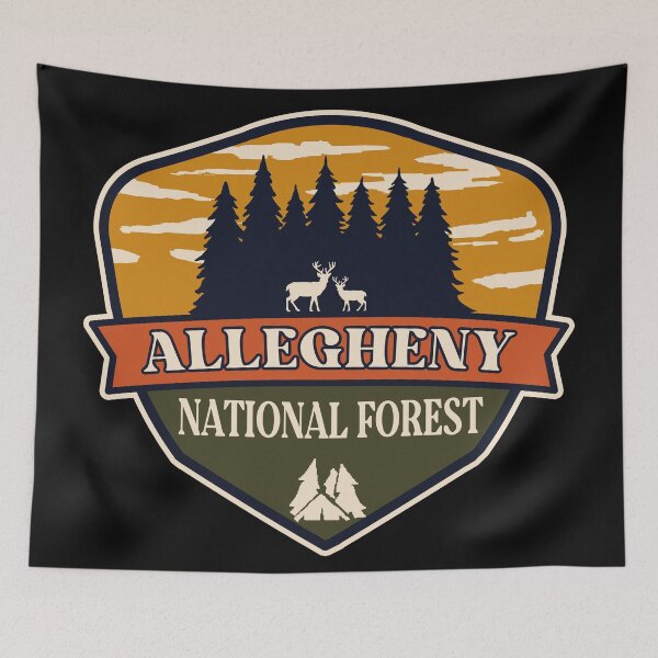 Item preview, Allegheny National Forest designed and sold by graphic-map.