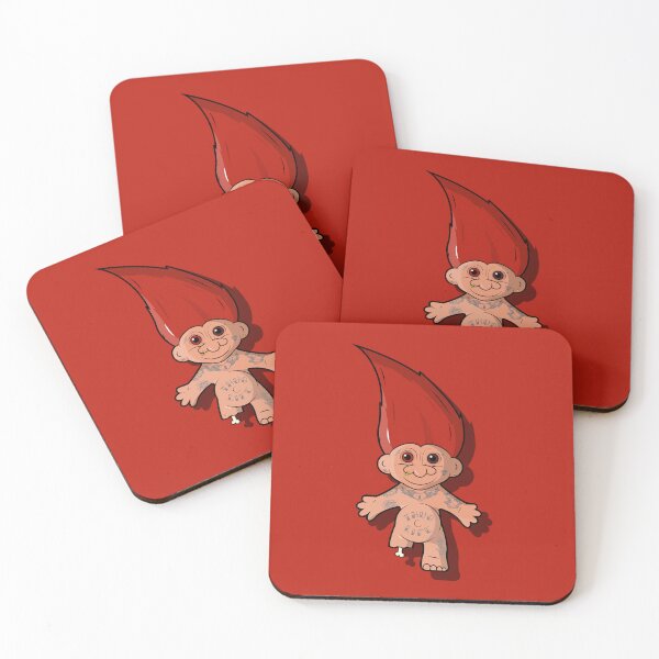 Item preview, Evil Troll Doll 'Thug Life' designed and sold by LeeThomasDesign.