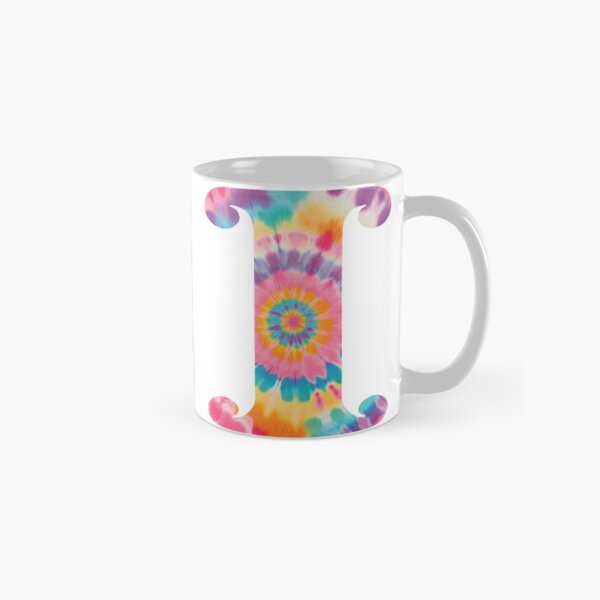 TIE-DYE LETTER I Classic Mug