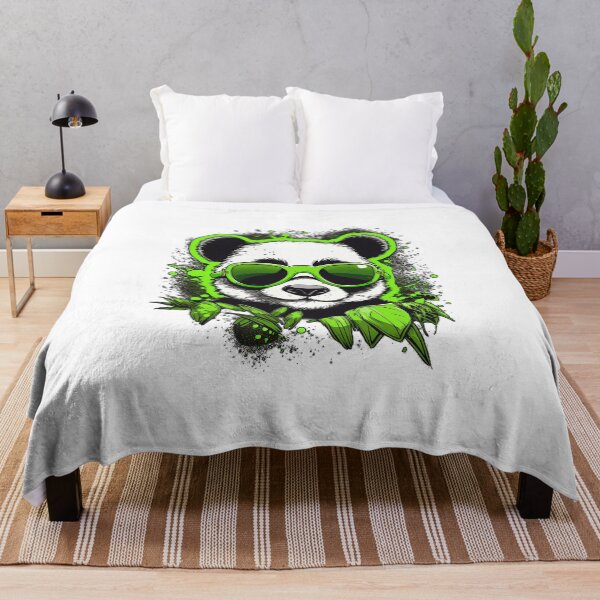 Item preview, Cool Weed Panda Bear in the Green designed and sold by MLArtifex.