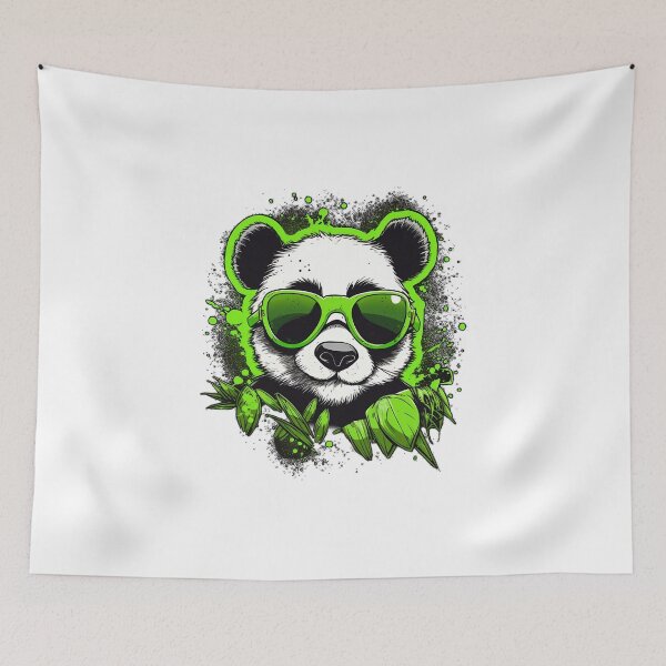 Item preview, Cool Weed Panda Bear in the Green designed and sold by MLArtifex.