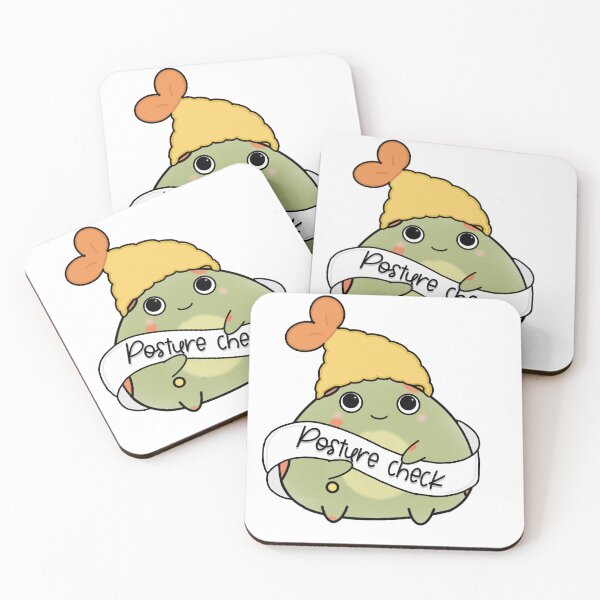Item preview, Posture Check Frog  designed and sold by HallyuHeaven.