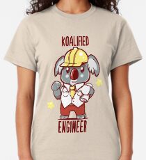 Koalified Engineer - Koala Animal Pun Shirt Classic T-Shirt
