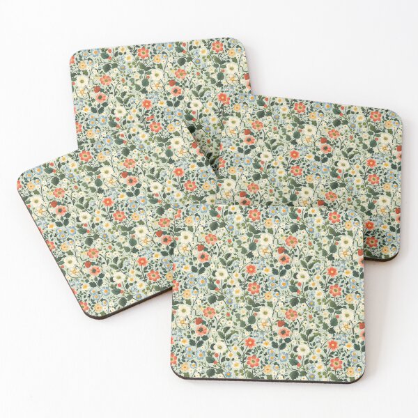 Item preview, Blue Flowers and Strawberry Fields designed and sold by victorsuarez.