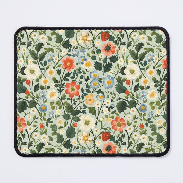 Item preview, Blue Flowers and Strawberry Fields designed and sold by victorsuarez.