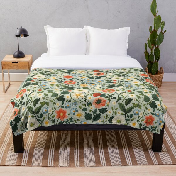 Item preview, Blue Flowers and Strawberry Fields designed and sold by victorsuarez.