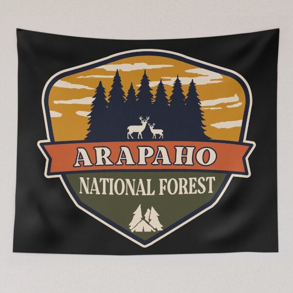Item preview, Arapaho National Forest designed and sold by graphic-map.