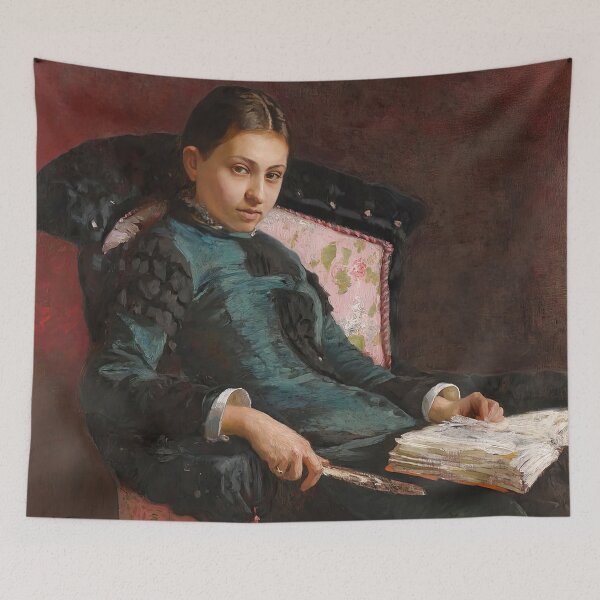 Item preview, ilya repin painting, ilya repin art, ilya repin artwork, ilya repin drawing, ilya repin portrait designed and sold by rosa-reid.
