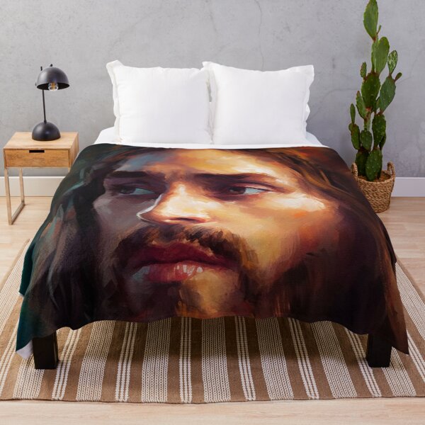 Item preview, Unique Painting of Jesus Christ 21 designed and sold by VarnaChitra.