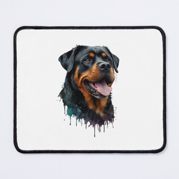 Item preview, Fuerza real: el majestuoso Rottweiler designed and sold by ToonTailsStudio.