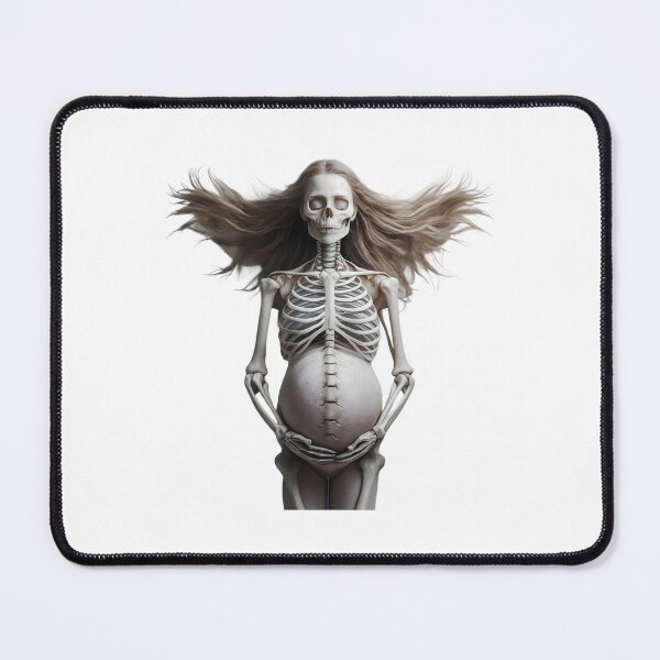 Item preview, Woman Pregnant Skeleton Halloween Pregnancy Announcement designed and sold by clothesy7.