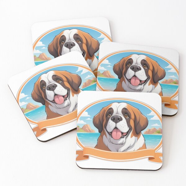 Item preview, Tropical St Bernard Adventure designed and sold by NeatThingLover.