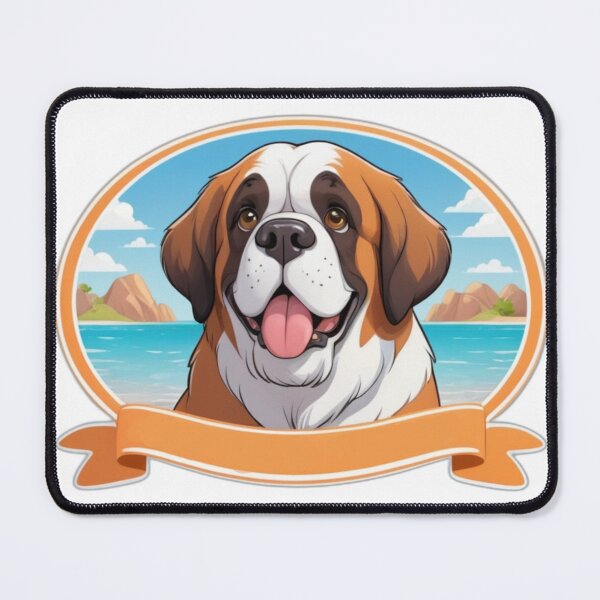Item preview, Tropical St Bernard Adventure designed and sold by NeatThingLover.