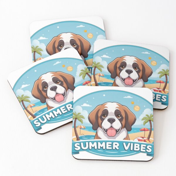 Item preview, Beachside St Bernard Bliss designed and sold by NeatThingLover.