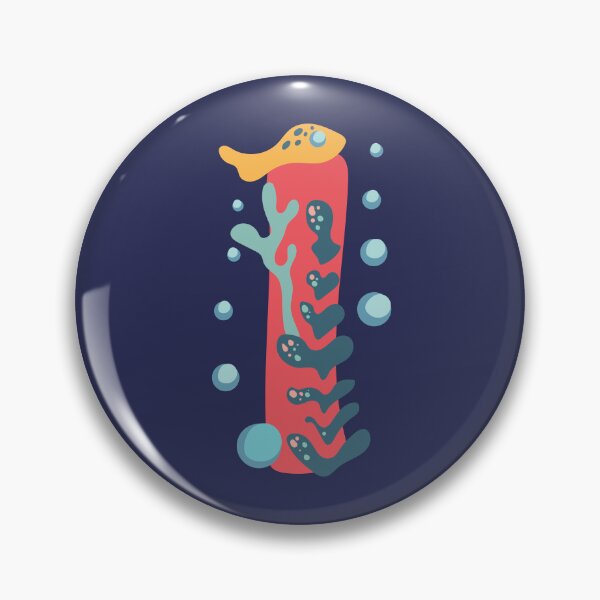 Item preview, I - Coral underwater letter for names starting with I designed and sold by Deepness2023.