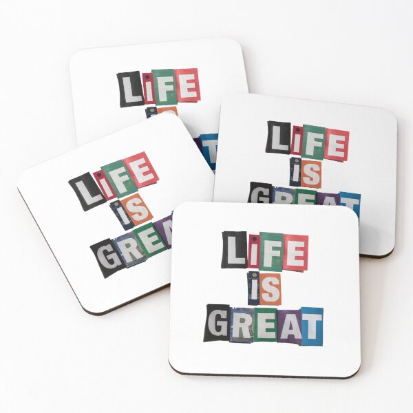 Item preview, Life is Great designed and sold by Gentle40Winks.